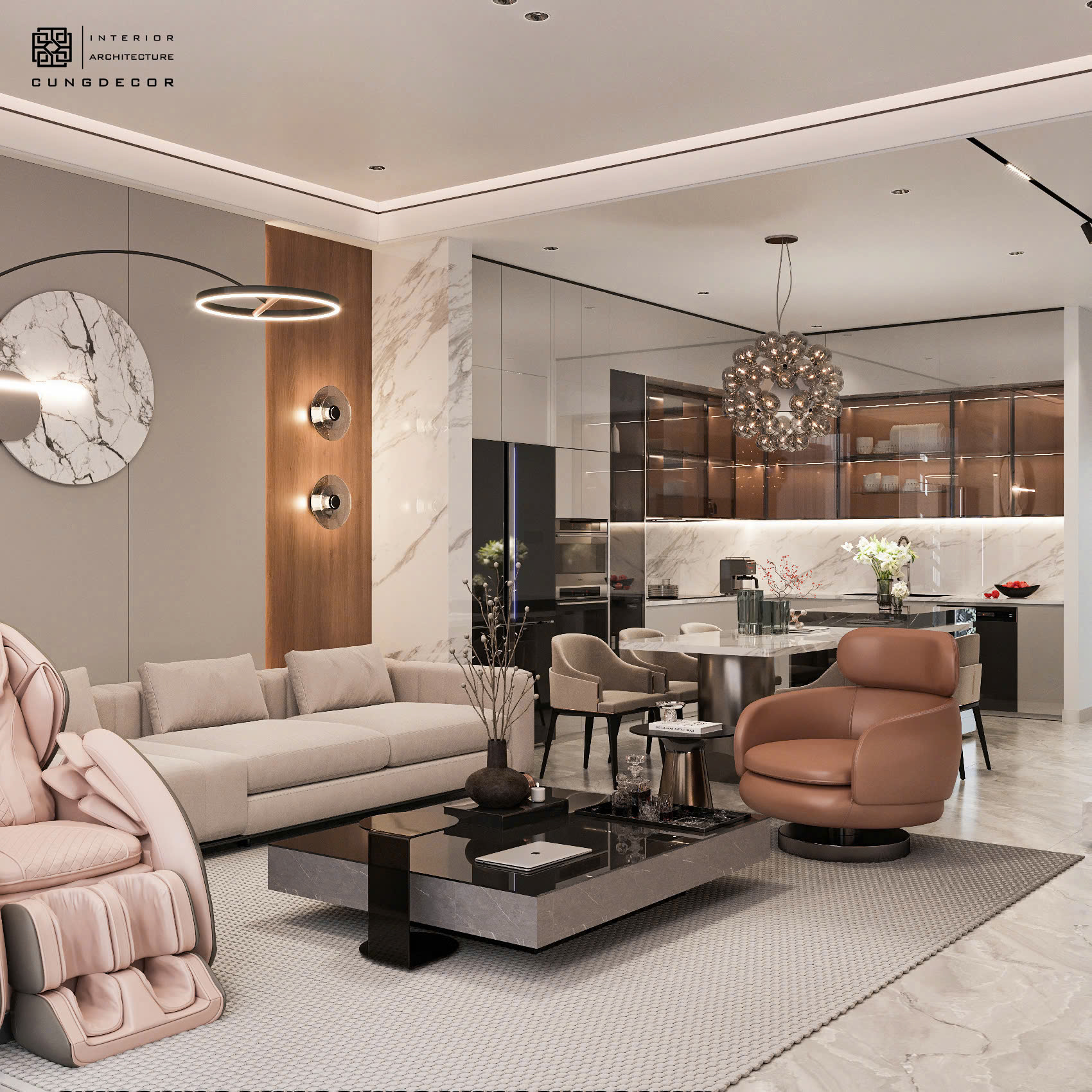 Nhà phố hiện đại